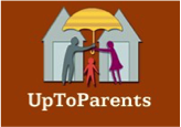 Use Indiana Divorce Mediation resources image shows UpToParents logo
